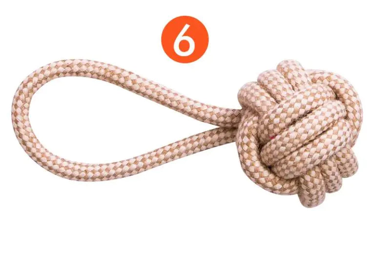 The Ranger Rope Kit™ — Natural Cotton & Hemp Dog Toy Set (9-Piece)