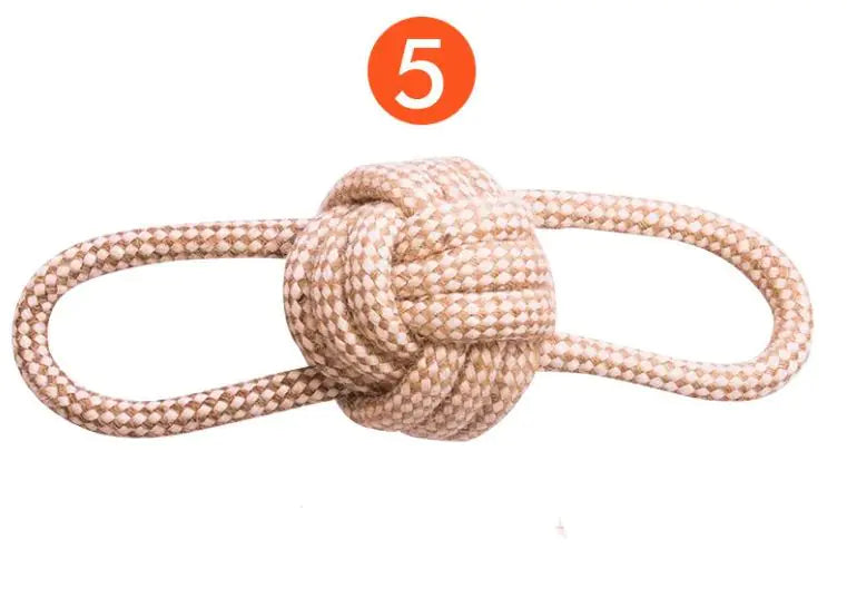 The Ranger Rope Kit™ — Natural Cotton & Hemp Dog Toy Set (9-Piece)