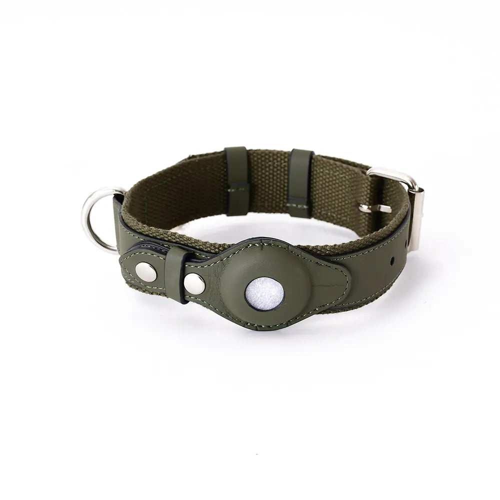 AirTag-Compatible Dog Collar — A Secure Fit for Everyday Adventures